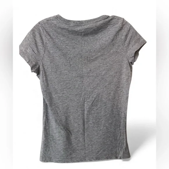 Aeropostale Kids Gray Tee with Pink Sequins Logo - Picture 2 of 4